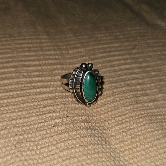 sterling silver and turquoise ring 925 - Picture 5 of 5